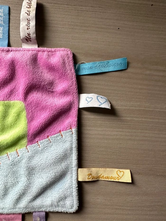 Doudou étiquette plat - photo numéro 3