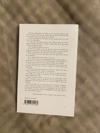 En attendant Godot - Samuel Beckett
