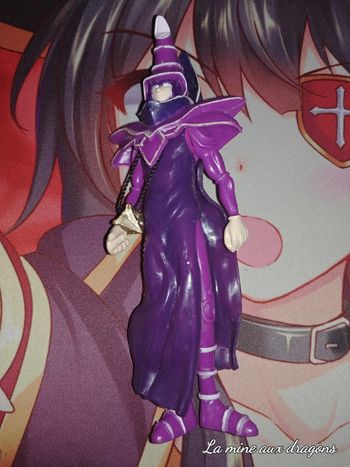 Figurine Yu Gi Oh Dark magician Action Figure ancienne vintage Wizard magicien