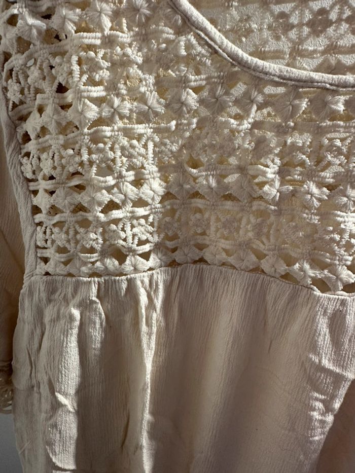 Blouse blanche taille L/XL - photo numéro 2