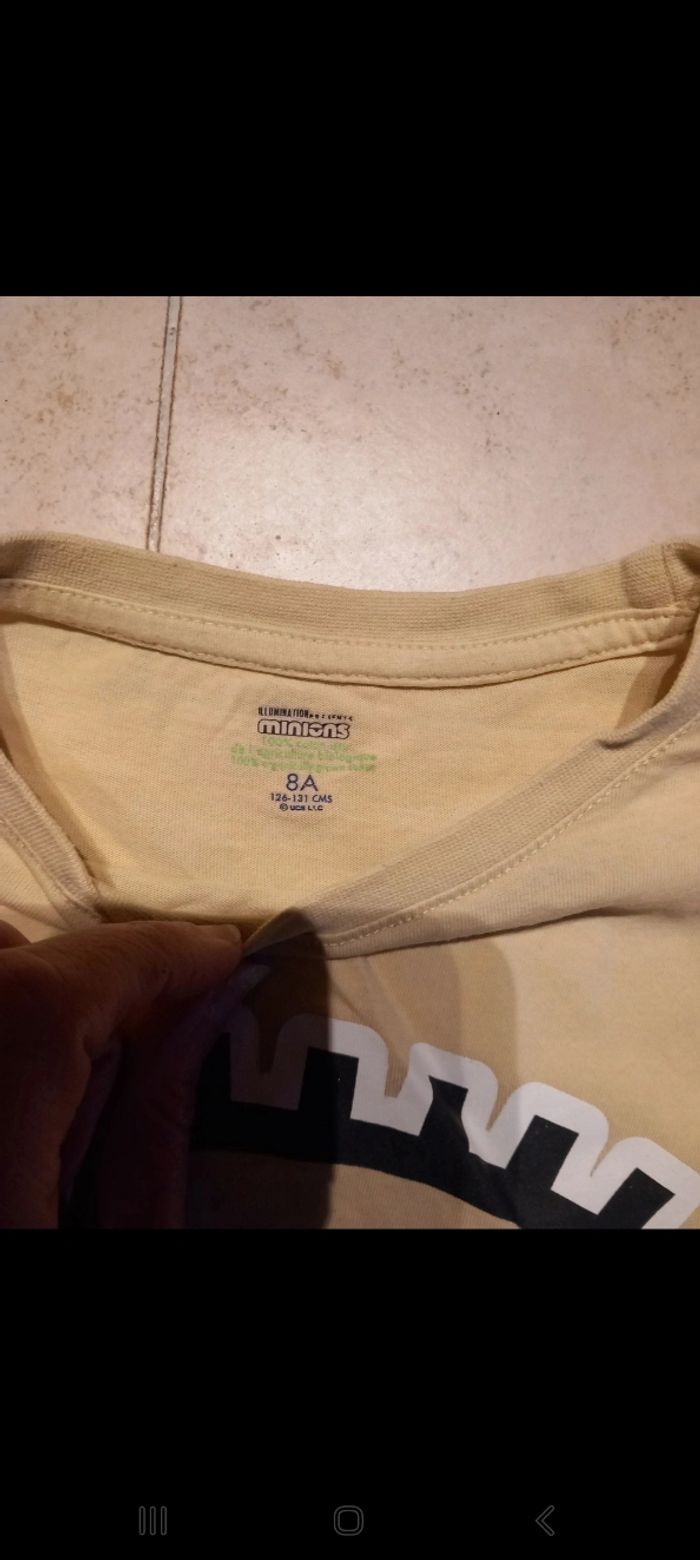 T-shirt "Minion" (8 ans) - photo numéro 2