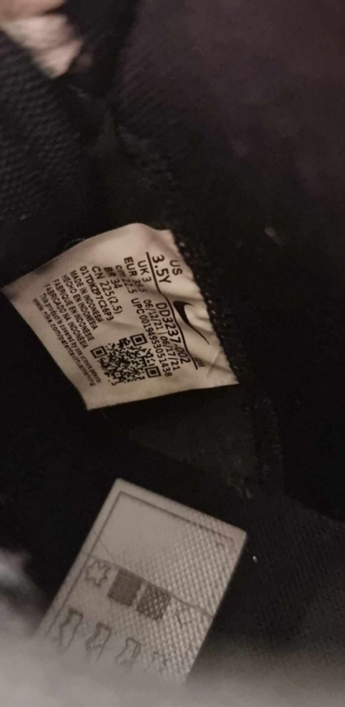 🥰😍SUPERBES Baskets  NIKE blazer mid, pointure 35.5  (mises 2 fois)🤩😍unisex - photo numéro 9