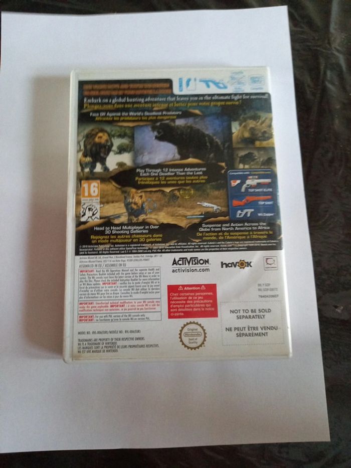 cabela's dangerous hunts 2011 Nintendo wii - photo numéro 3