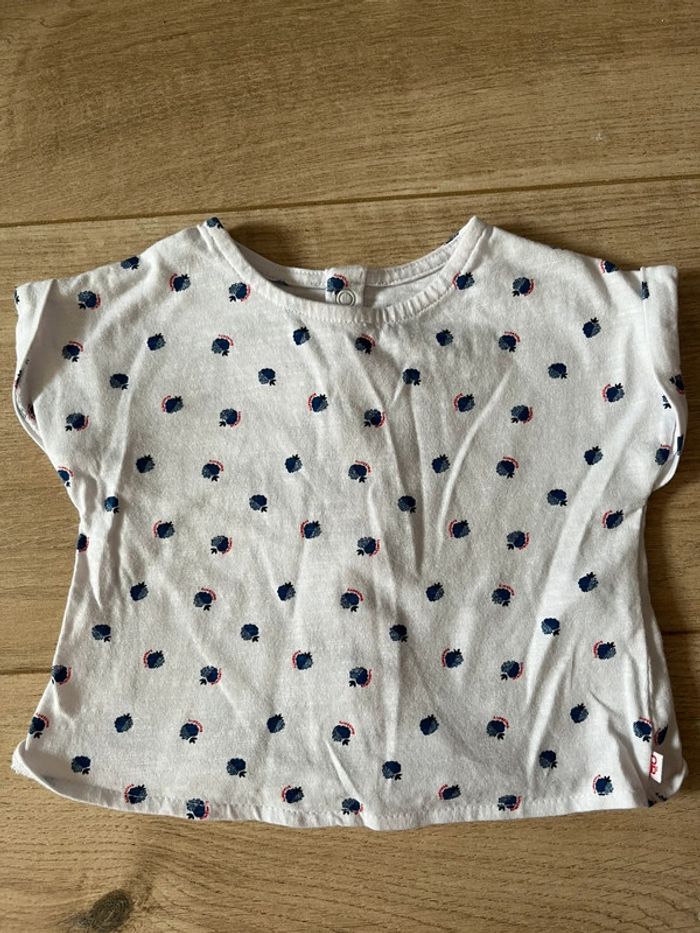 T-shirt Obaïbi 3 mois TBE