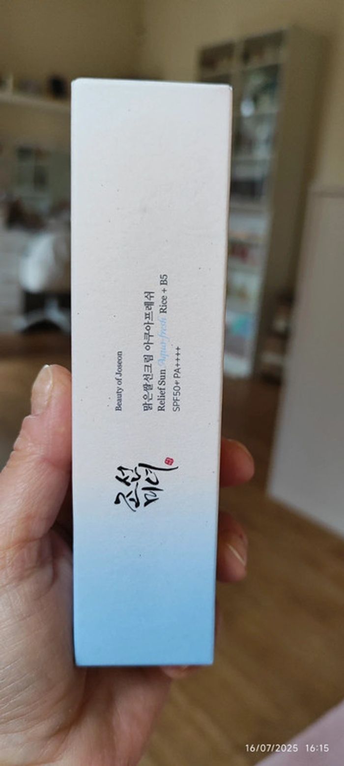 Kbeauty Beauty Of Joseon Crème Solaire Légère Relief Sun Aqua-Fresh Riz + B5 SPF50+ PA4+ 50 ml - photo numéro 8