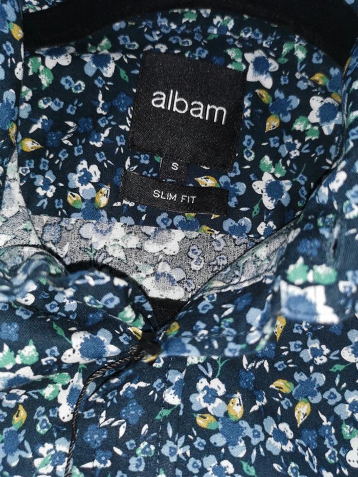 Chemise fleurie Albam slim fit Taille S - photo numéro 4