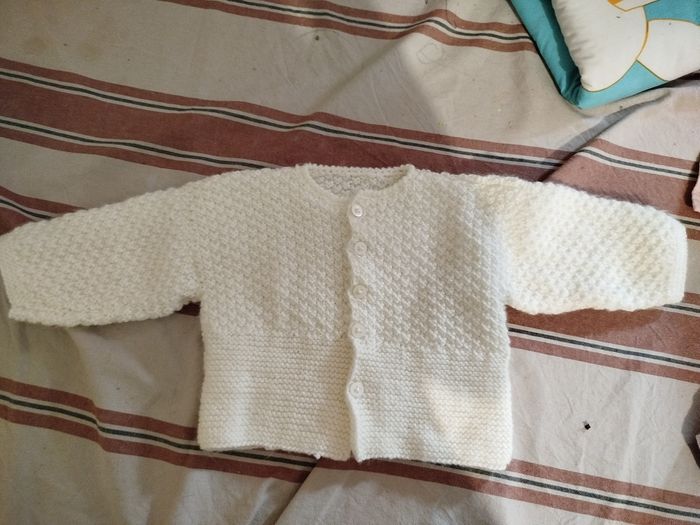 Brassière en laine tricoté en - photo numéro 4