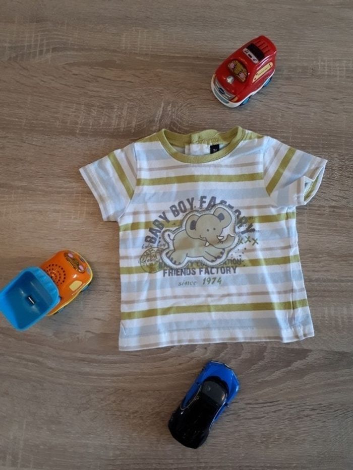 t shirt manches courtes 3 mois