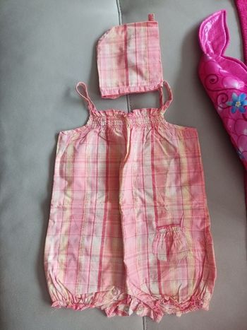 Combinaison short + bandeau