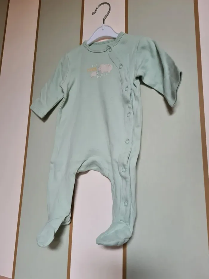 Pyjama long léger. Kiabi. Bébé garçon 3 mois - photo numéro 4