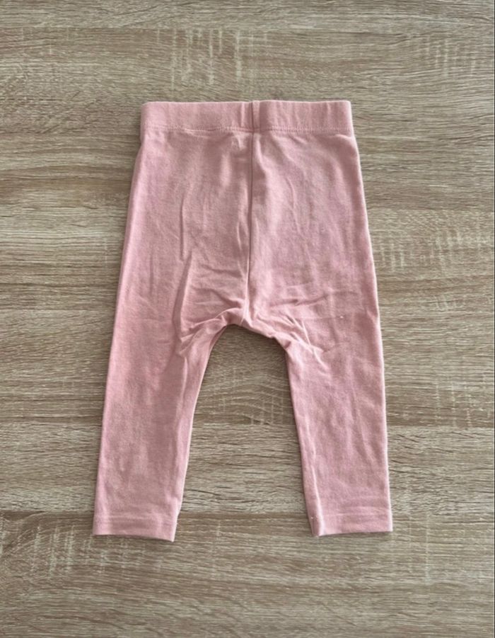 Legging bébé fille rose - Kiabi - 74cm 9-12 mois - photo numéro 2