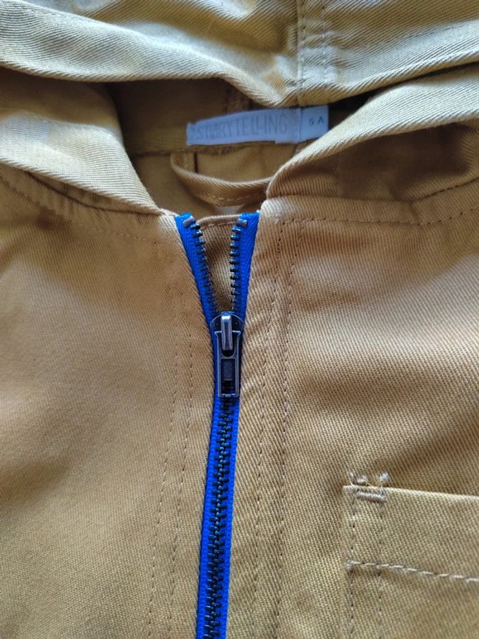 Veste mi-saison moutarde 5 ans storytelling - photo numéro 4