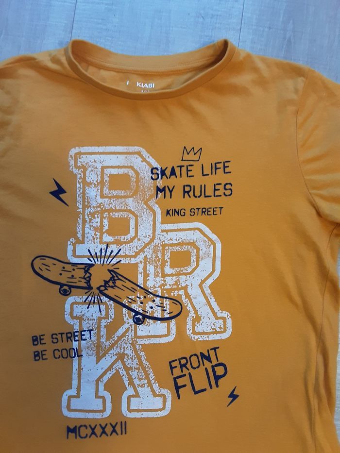 Tee shirt manches longues 12 ans Kiabi - photo numéro 3