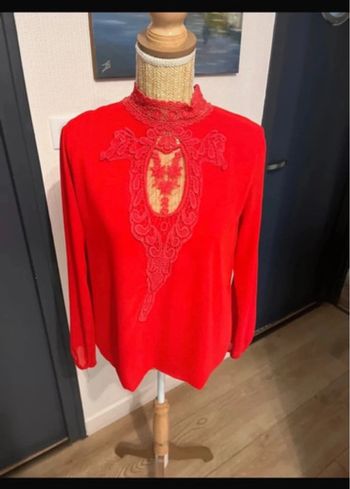 Blouse rouge