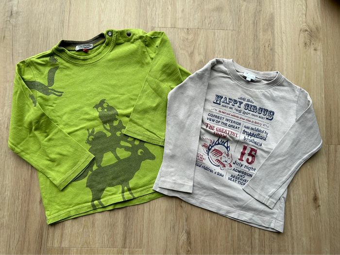 Lot de 10 T-shirts manches longues 3 ans - photo numéro 4