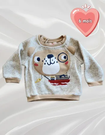 Pull sweat garçon 6 mois