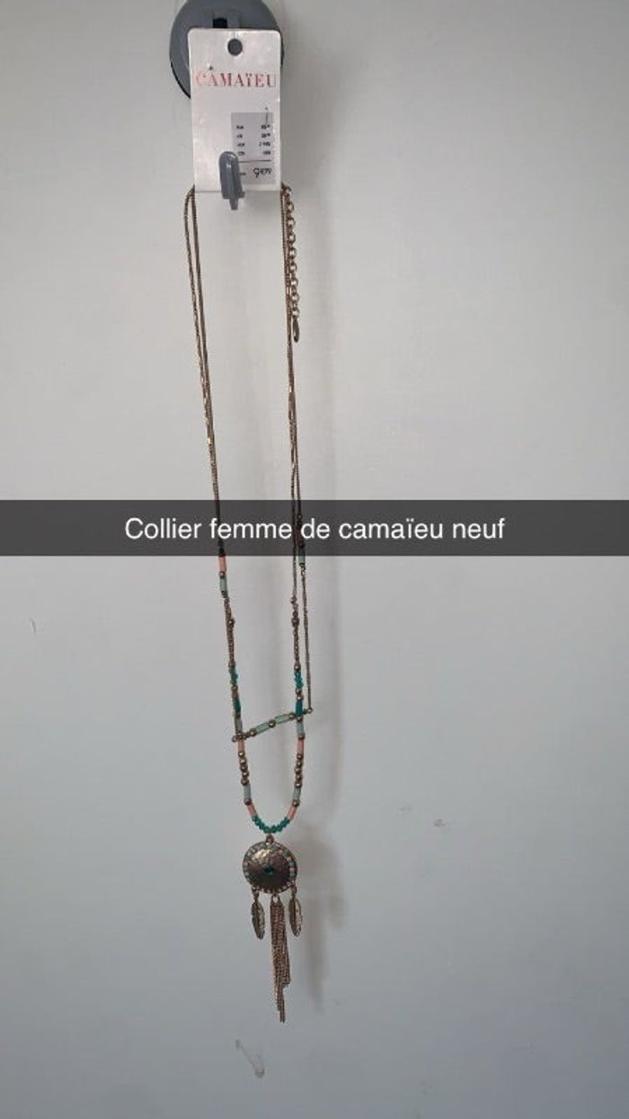 Collier femme neuf