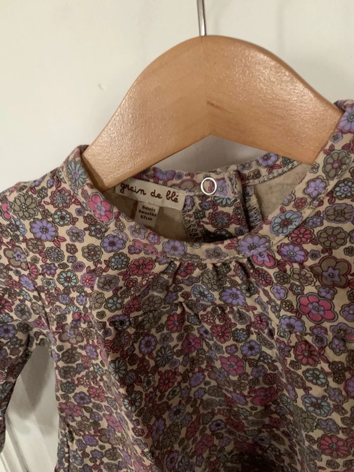 T-shirt grains de blé - photo numéro 2