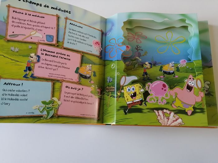 livre enfant bob l'éponge - photo numéro 3