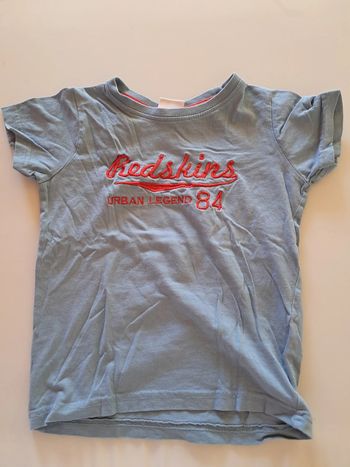 tee shirt garcon 4 ans redskins