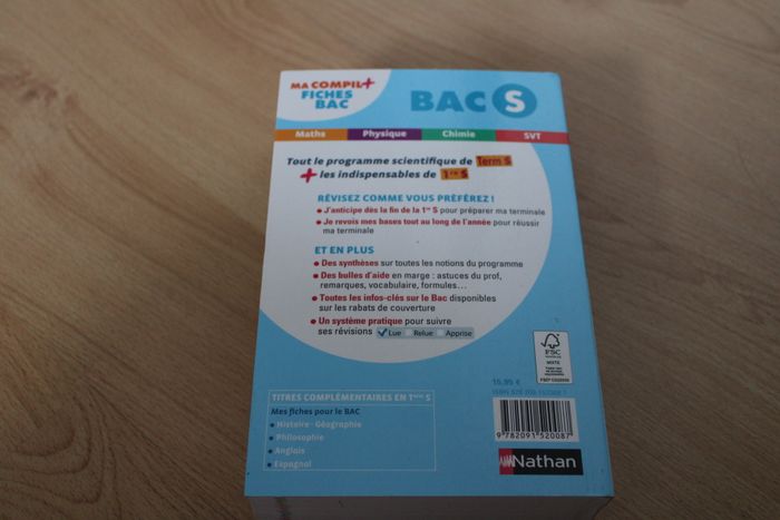 Fiches bac S - photo numéro 2