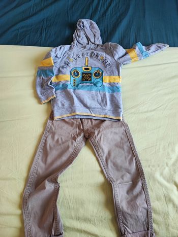 Pantalon Creeks et sweat sergent major