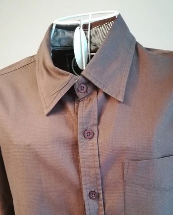 Chemise marron