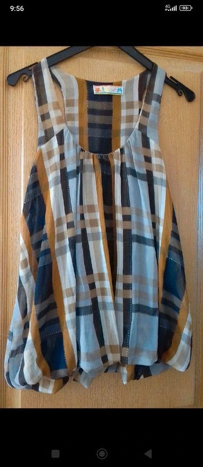 Débardeur évasée taille 38