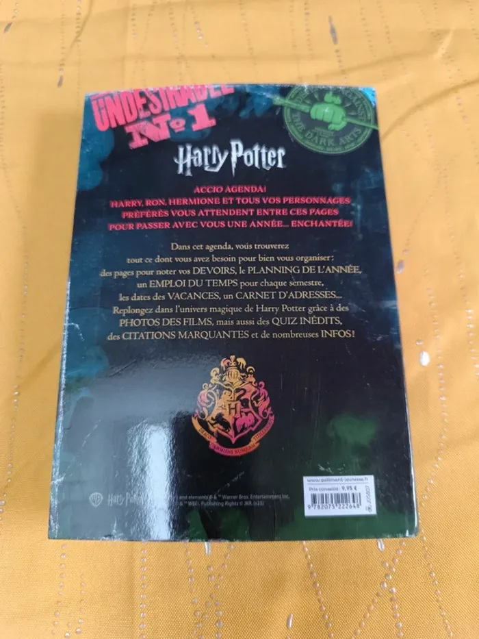 Agenda Harry Potter 2025-2026 Neuf - photo numéro 4
