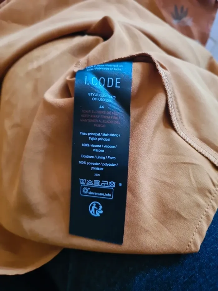 Robe I.CODE ton marron 42 - photo numéro 8