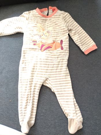 Pyjama tissaia taille 6 mois
