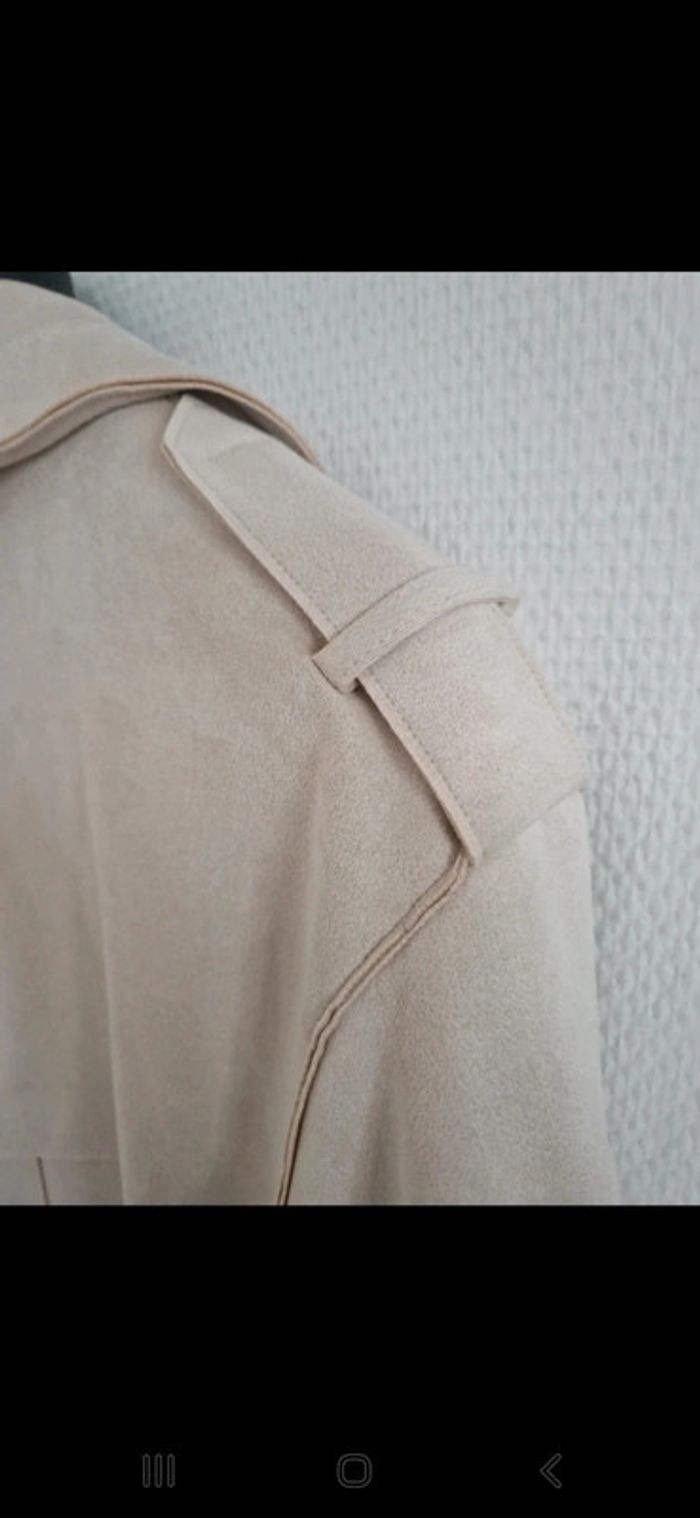 Trench Zara Beige T.XS - photo numéro 7