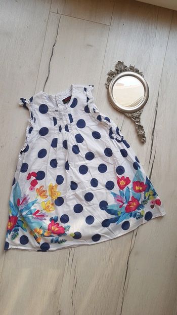 Superbe robe légère estivale catimini fille 3ans