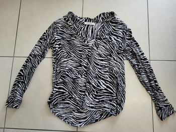 Chemise motif zèbre Promod