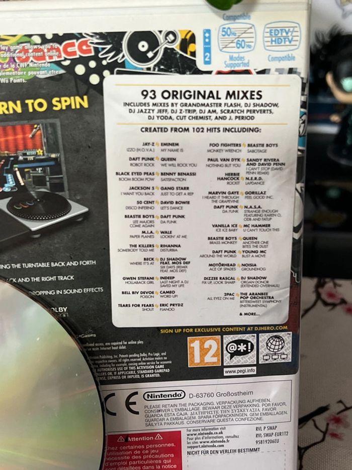 Jeu de wii dj hero - photo numéro 3