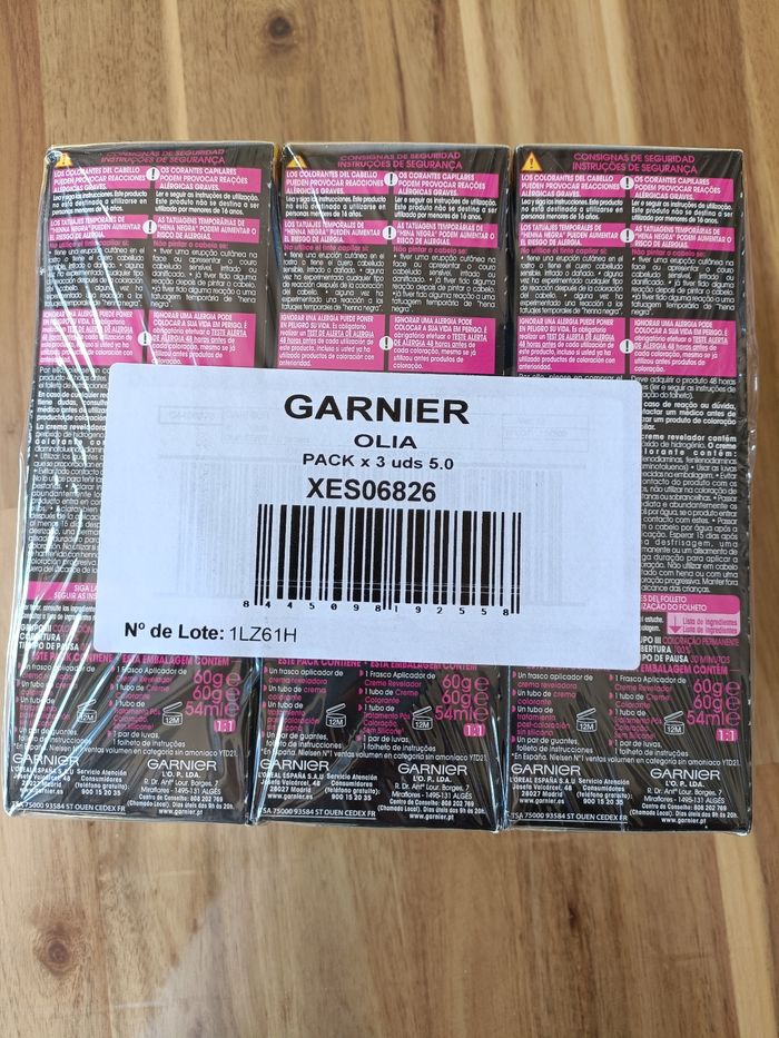 Lot de 3 colorations Garnier 5.0 châtain – Neuves jamais ouvertes - photo numéro 5