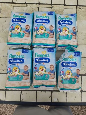 Lot 5 paquets de couches culottes de bain