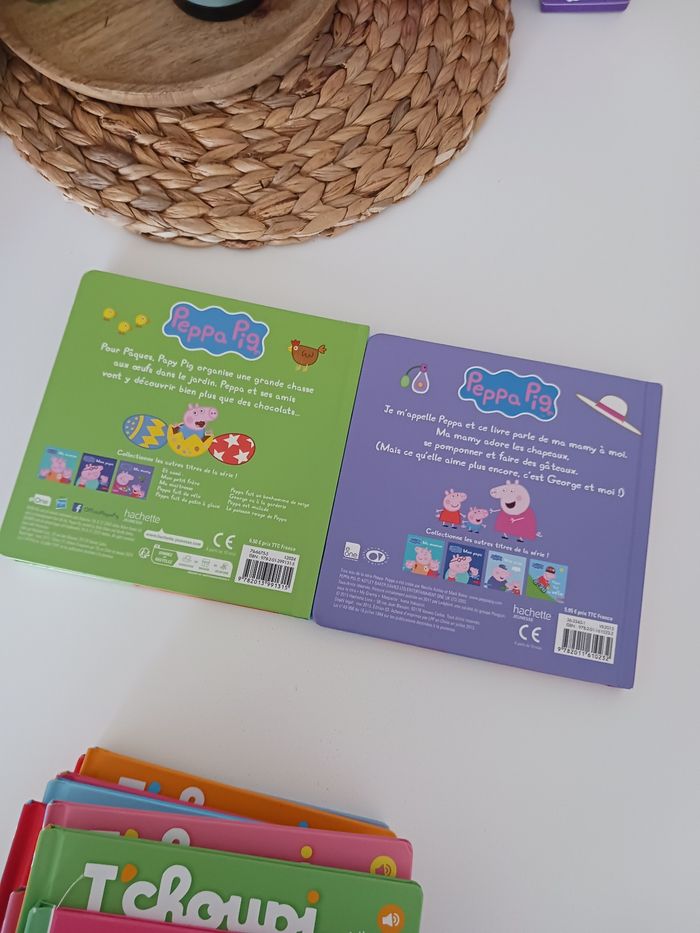 Lot livres peppa pig - photo numéro 2