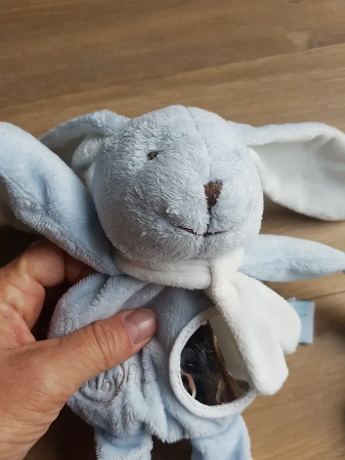 Peluche lapin Baby Nat' - photo numéro 2