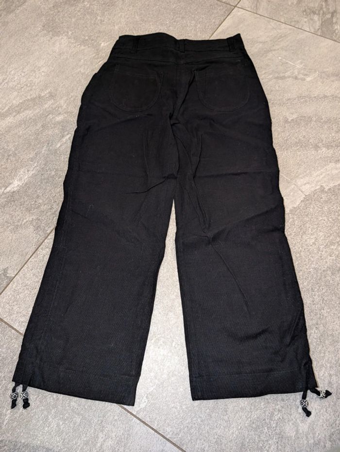 Pantacourt noir chic femme M 38 comme NEUF - photo numéro 4