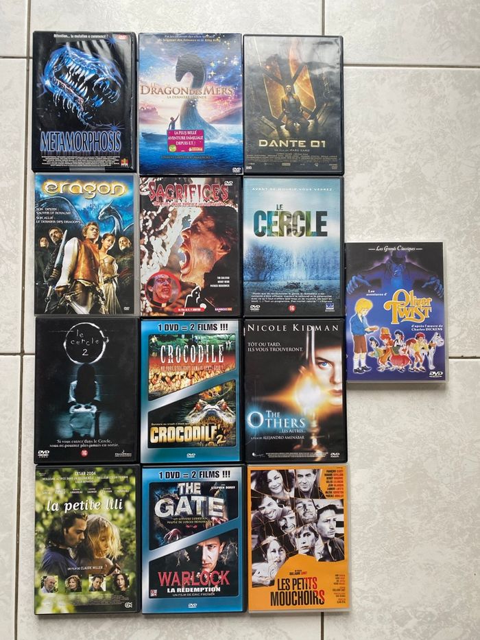 Lot de 13 dvd