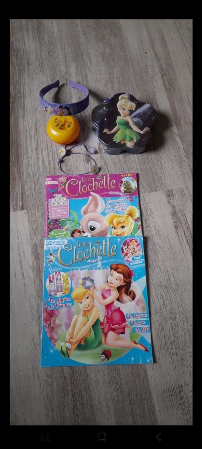 Lot fée clochette