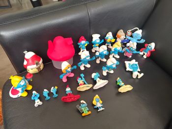 Figurines schtroumpfs