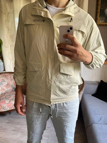 K-way vest Columbia vintage randonnée impeccable chic tendance old money grunge drip