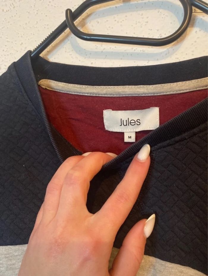 Pull colorblock Jules - Taille M - photo numéro 3