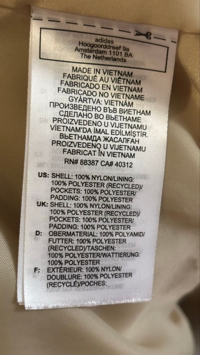 Veste adidas - photo numéro 5