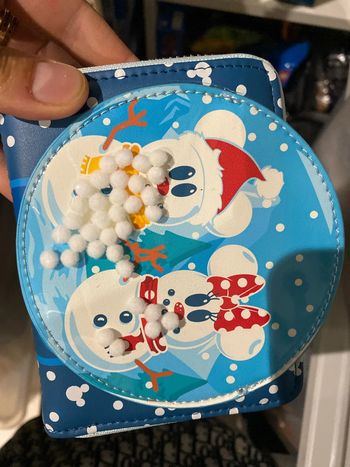 Portefeuille loungefly disney neige