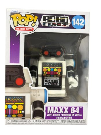 Figurine Funko Pop Rétro Toys Robo Force Maxx 64 numéro 142 neuf
