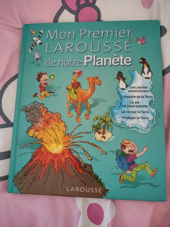 Grand Livre Mon premier Larousse de notre planète