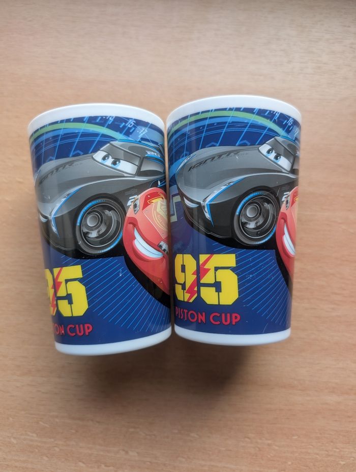 Lot de 2 Gobelets Réversibles Disney Pixar Cars - photo numéro 2